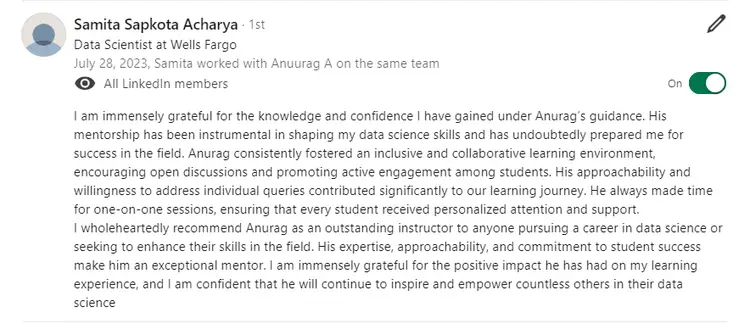 recommendations samita sapkote acharya 750